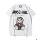 Летняя футболка MOSCHINO CHINO Moschino bear, модная свободная хлопковая футболка с короткими рукавами для хай-стрит, трансграничная mini 8