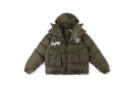 Cotton jacket with detachable sleeves
