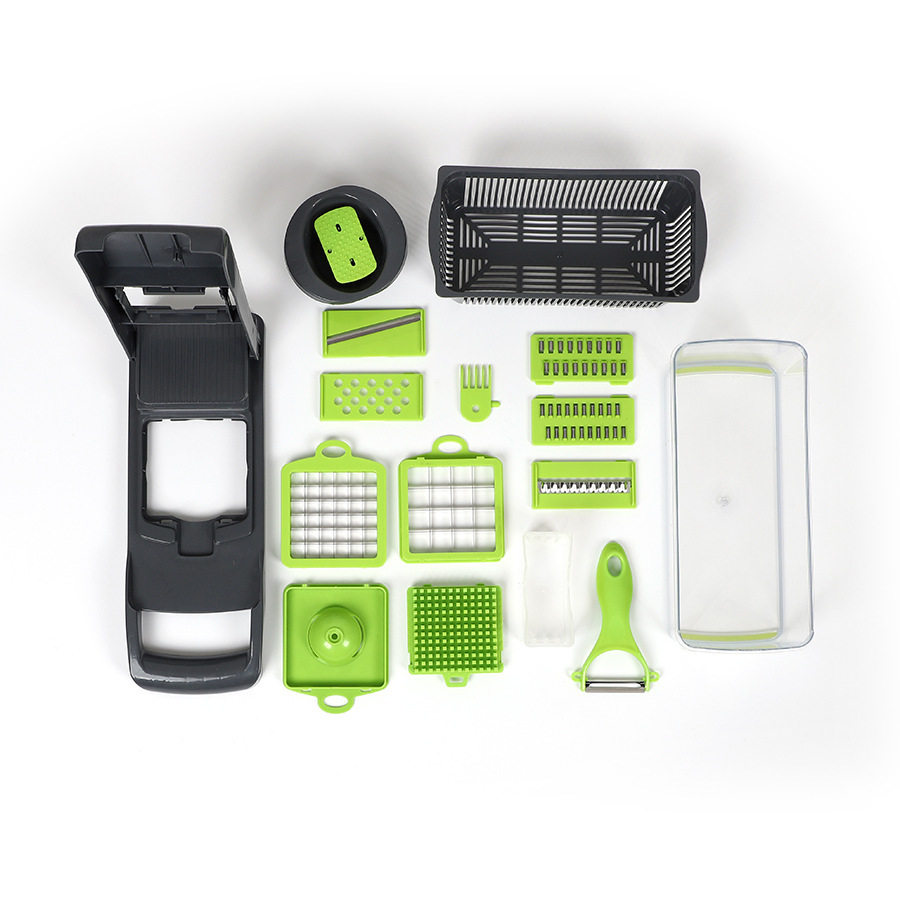 Multifunctional vegetable cutter cross-border Amazon vegetable cutting artifact kitchen grater shredder and dicer