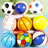 7cm Kidsren's Elastic Ball Pu Pressure Ball Sports Small Basketball Net Stick Football Cloud Sponge Foam Ball Toy