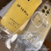 Apple 15 four-corner drop-resistant phone case iPhone15PRO transparent TPU soft case rubber case new protective case PROMAX