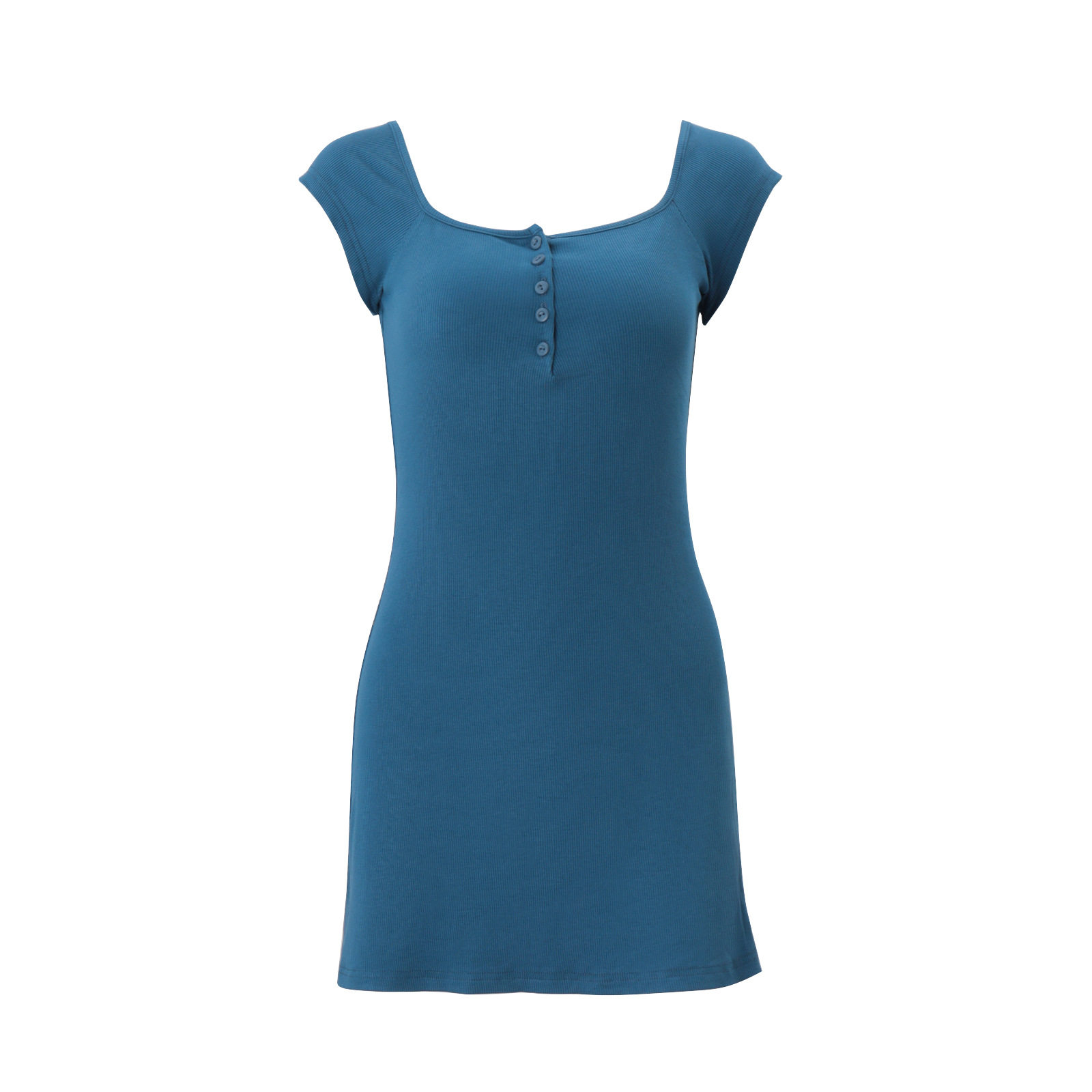 Summer Womens Knit Dress Sexy Square Neck Slim Fit Korean Style Perfect for Parties or Casual Outings OEM Available