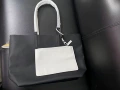 Black with white