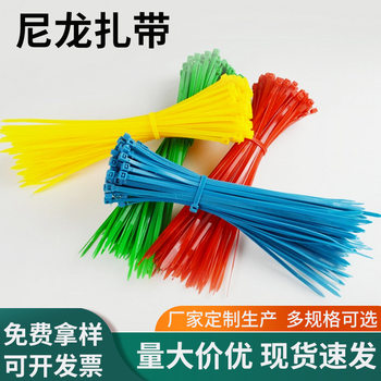 Dongguan self-locking cable tie factory plastic binding belt cable tie belt tie belt environmental protection tie wholesale