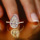Трансграничное взрывное кольцо creative wind diamond, сияющее обручальное кольцо из циркона в форме капли, женская фабрика свадебных ювелирных изделий mini 1