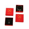 In stock festival running red sky cover Carton earrings pendant bracelet necklace jewelry box