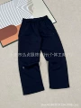 Navy blue trousers