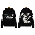 [Pure Cotton Hooded Sweatshirt] DY-W02 Black
