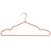 10 Pack Dip Plastic Clothes Hanger Bold Non-slip Wet and Dry Dual-use Clothes Hanger Household Dormitory Clothes Hanger Storage