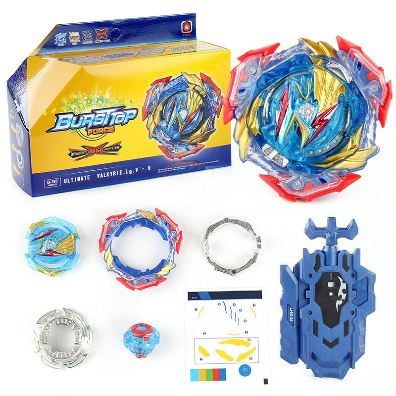 Fire Brand Burst Gyro Toy Martial God Plastic Alloy Main Battle Gyro Two-Way Launcher Series Wholesale