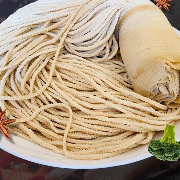 Hebei Gaobeidian Five-Spice Tofu Shreds Purely Handmade Soy Products Satisfying Ready-To-Eat Vacuum Farm Food