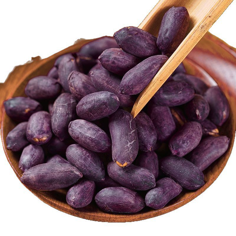 Roasted Black Peanuts, Nuts, Snacks, Snacks, Selenium-Rich Five-Spice Peanuts, Shandong Purple-Skinned Black-Skinned Fragrant Wine Lovers