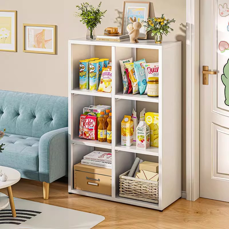 炎恩格子柜钢制自由组合书柜卡莱克书架幼儿园日式收纳储物方格柜