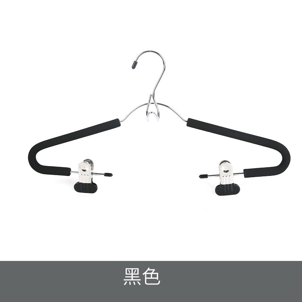 Seamless Sponge Hanger Home Hanging Multi-functional Non-slip Horse-faced Skirt Clip Hanfu Hanging Hanger Good-looking and Easy to Use