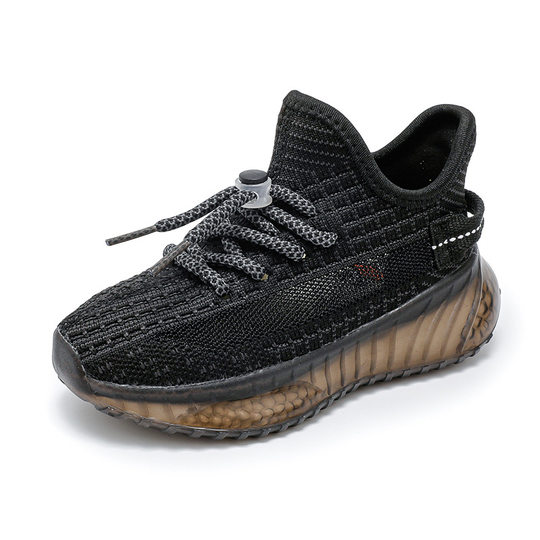 Children's Coconut Shoes Boys sneaker 2025 New Summer Mesh Breathable Fly Woven Shoes Girls Casual Shoes