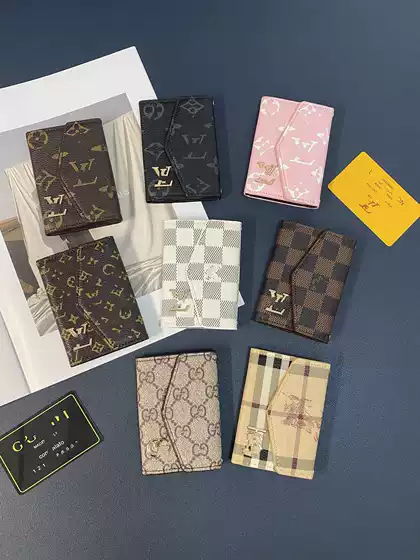 Manufacturer's In-Stock Wholesale European and American Style Accordion Bags, Trendy Brand Card Holders, Card Cases, Id Holders, Coin Purses, Storage Bags with Multiple Card Slots