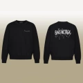 B1109 round neck black