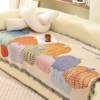 ✅ W1Tr Sofa Cushion 85*180cm Cotton Linen Skin Friendly Soft Four Seasons Multifunctional Sofa Towel Thread Blanket