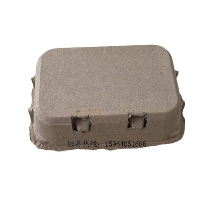 6 Pieces of Paper Pulp Egg Box, Goose Egg Box, Pulp Vacuum Duck Egg Tray, Duck Egg Packaging, Bubble Wrap and Biodegradable Pulp Packaging Box