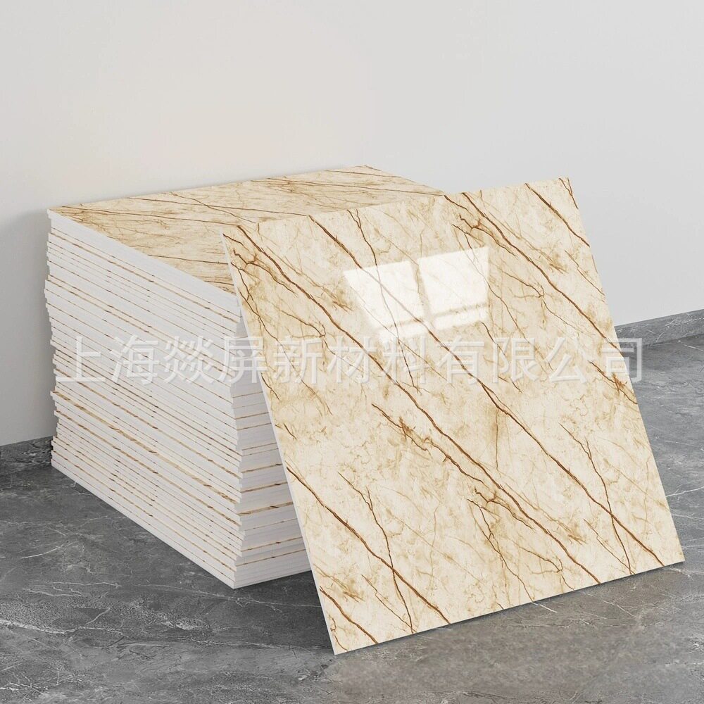 自粘防水仿瓷砖墙贴铝塑板翻新装饰遮丑大理石厨房墙面贴纸卫生间