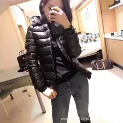2025 Star's Same Style Mengjia Baby Series Hooded down Commuter High Street Slim Fit Thickeneded Warm Jacket