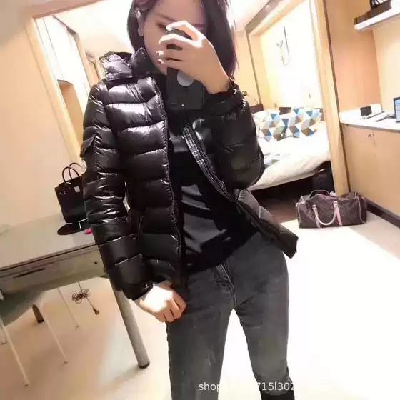 2025 Star's Same Style Mengjia Baby Series Hooded down Commuter High Street Slim Fit Thickeneded Warm Jacket