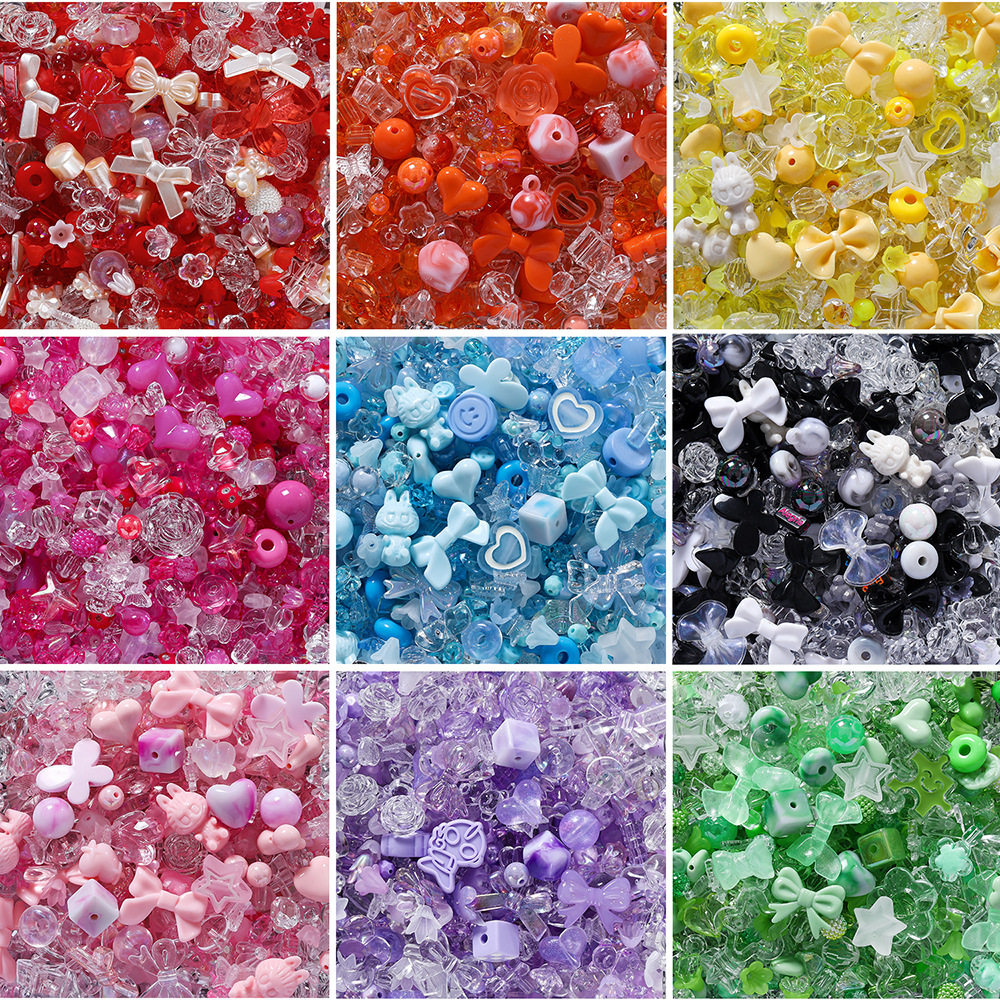 Cute Acrylic Square Beads