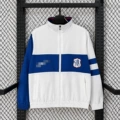 White Chelsea Retro Casual Windbreaker