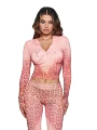 Pink leopard print