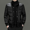 New Winter down Jacket Men's Casual Short Top Business Casual Men's Jacket Dad Wear Sinic