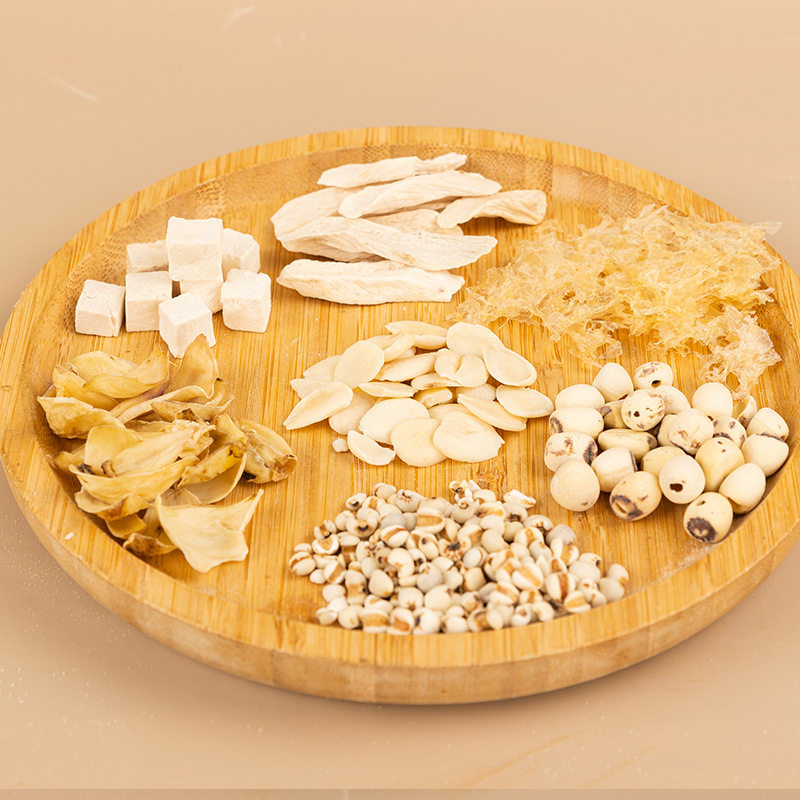 Almond Qibai Powder Drink Almond Lotus Seed Lily Powder Meal Replacement Powder Oem Almond Powder Milkshake Light Meal Replacement Porridge