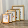 Creative Wooden Three-Dimensional Hollow Photo Frame Table Plant Specimen Framed Picture Frame Children's Oil Painting Wall Hanging Picture Frame Wholesale