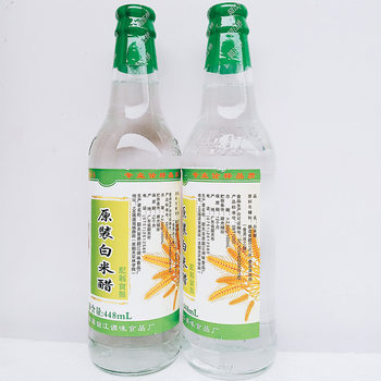 Guangdong North Shaoguan Wengyuan Shaoshan White Rice Vinegar 448ml Pickled Radish 3.5 Degree White Vinegar Stir-Fried Pickled Cabbage