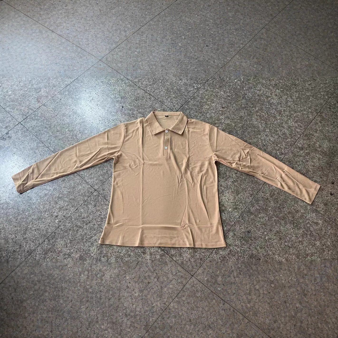 欧美 ins跨境 2024春秋季速卖亚马逊POLO衫男士长袖运动马球衫