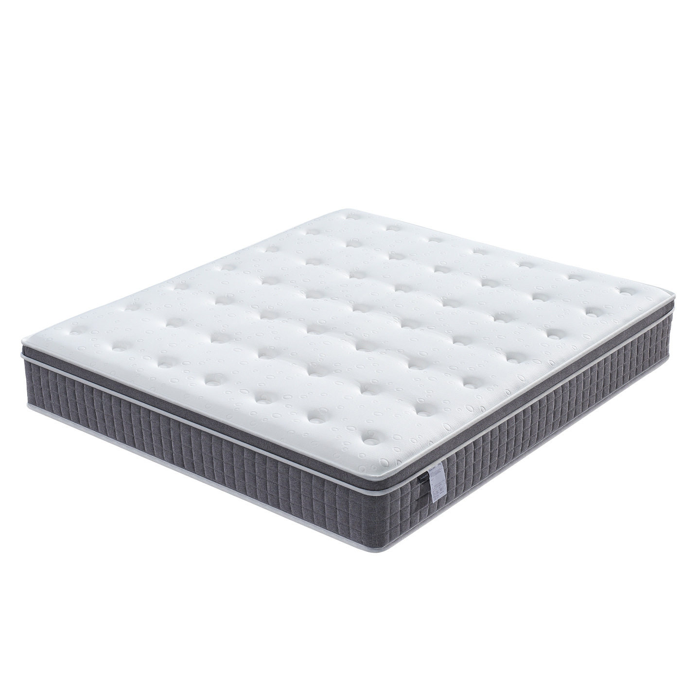 Spring Mattress for Independent Bedrooms, Latex Soft, 1.8m × 2.15m Cm, Spine-Protecting, High Elasticity, Individually Pocketed Springs