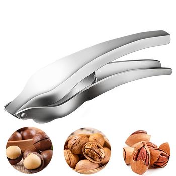 Stainless Steel Walnut Clip 304 Stainless Steel Walnut Clip Anti-Splash Walnut Pliers Multi-Functional Nut Sheller