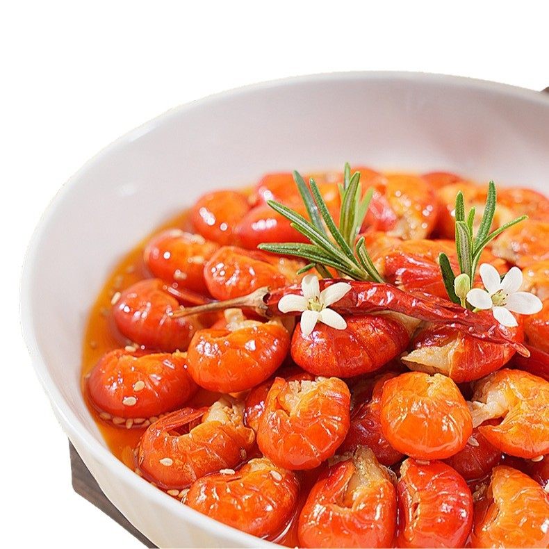 Yuanfang Spicy Crayfish Tail 150g Boxed Spicy Shrimp Balls Shrimp Snacks Seafood Snacks Commercial Wholesale