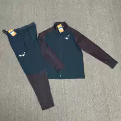 Brand In-Stock Zip-Up Set, Slim-Fit, Stretchy, Sports Casual, Quick-Dry, Long-Sleeve, Track and Field, Men's New Spring and Autumn Long Pants