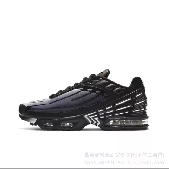 Max Plus Iii Trendyy Shock-Absorbing Anti-Slip Low-Top Running Shoes Tn Air-Cushion Shoes Casual Sports Shoes Men's Flats