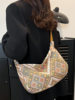 2024 Trendy Fashion Ethnic Style Women's Bag Casual Simple Western Style Large Capacity Tote Women's Bag Shoulder Axillary Women's Bag