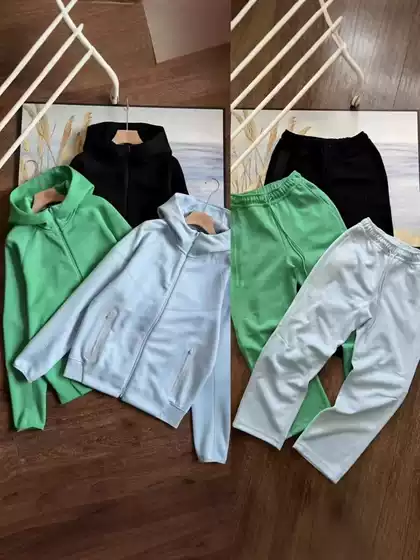 Cross-Border 25 Spring & Fall New Men's Joint Multi-Color Casual Sports Suit Jacket 454 Pants 461