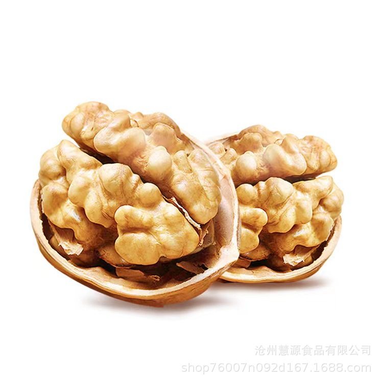 New product Aksu 185 paper Peel walnut large wholesale delivery 500g hand-peeled large thin peel original flavor raw walnut