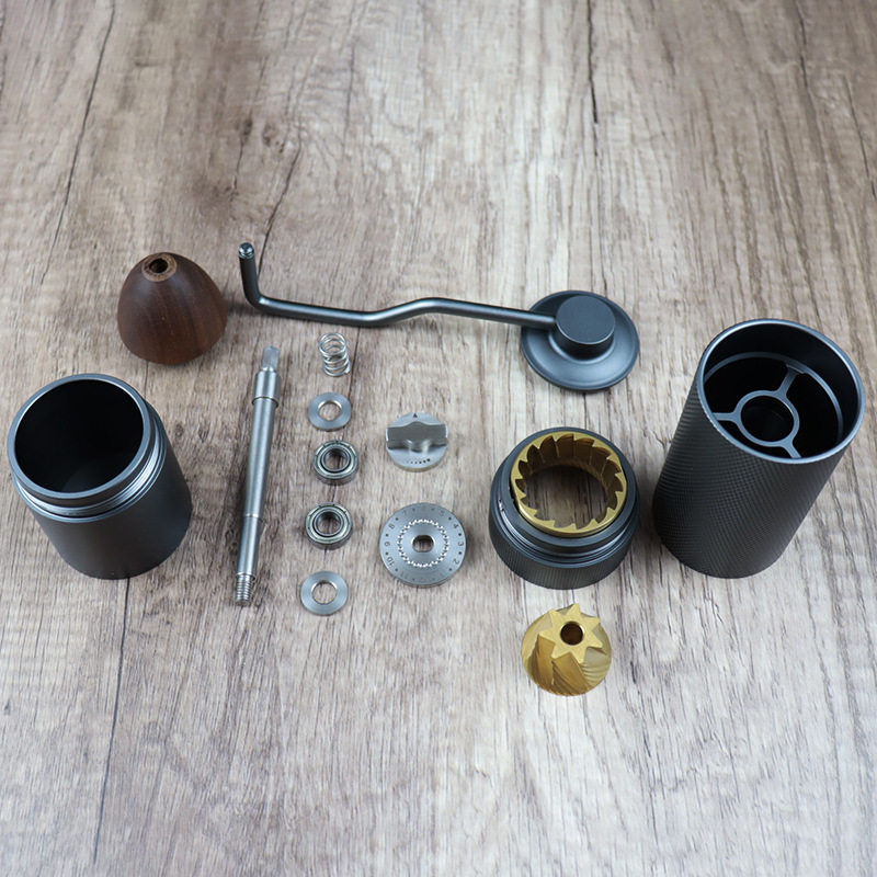 Source Factory Cross-Border Coffee Grinder Production Portable Home Hand-Cranked Coffee Machine Cnc Grinding Core Grinding