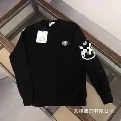 Moncler Sweater Glitch Logo