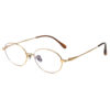 Korean Style Natural Cool Oval Small Size Myopia Glasses for Women, Danyang Prescription Glasses, Internet Celebrity Blue Light Blocking Glasses Frames Wholesale