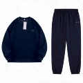 Navy blue round neck leggings-suit (silver label)