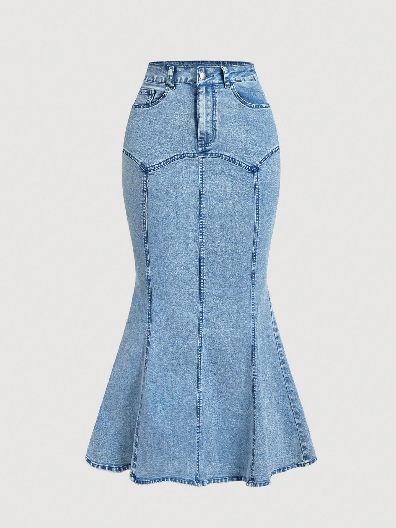 Wholesale Womens Skirts Blue Multiple Sizes OEM ODM Supplier
