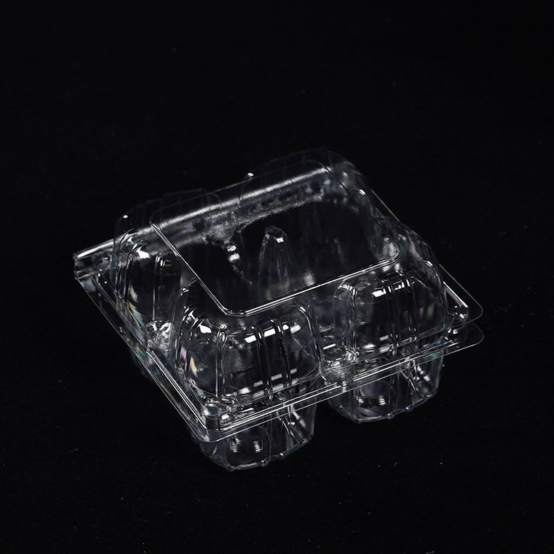 Transparent Disposable Plastic Duck Egg Tray, Pressure-Resistant, Shock-Proof, Thickened, Large Preserved Egg Vacuum-Packed Salted Duck Egg Packaging Box, Free Shipping