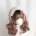 Pink Lace Hair Band