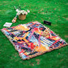 Cross-border picnic blanket wholesale graffiti art INS tapestry cover blanket jacquard woven blanket sofa towel line blanket custom